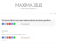 Tablet Screenshot of maximazilei.com